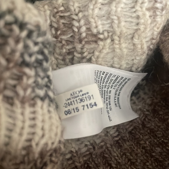 American Eagle Aztec Wool Blend Sweater | Extra Small - Picture 7 of 7